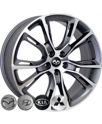 Replica Infiniti Z1138 DGMF R20 W8.5 PCD5x114.3 ET35 DIA67.1